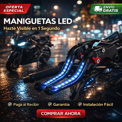 MANIGUETA CON LUZ LED - Mas visibilidad en la noche