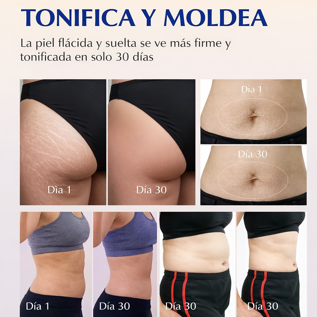 Golden Sweat: Borra estrías visibles y revierte la celulitis profunda en solo 18 días