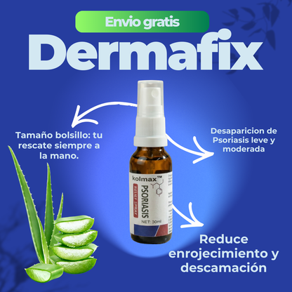 🔥 DERMAFIX – SPRAY ALIVIO PARA PSORIASIS Y DERMATITIS 🌿2x1