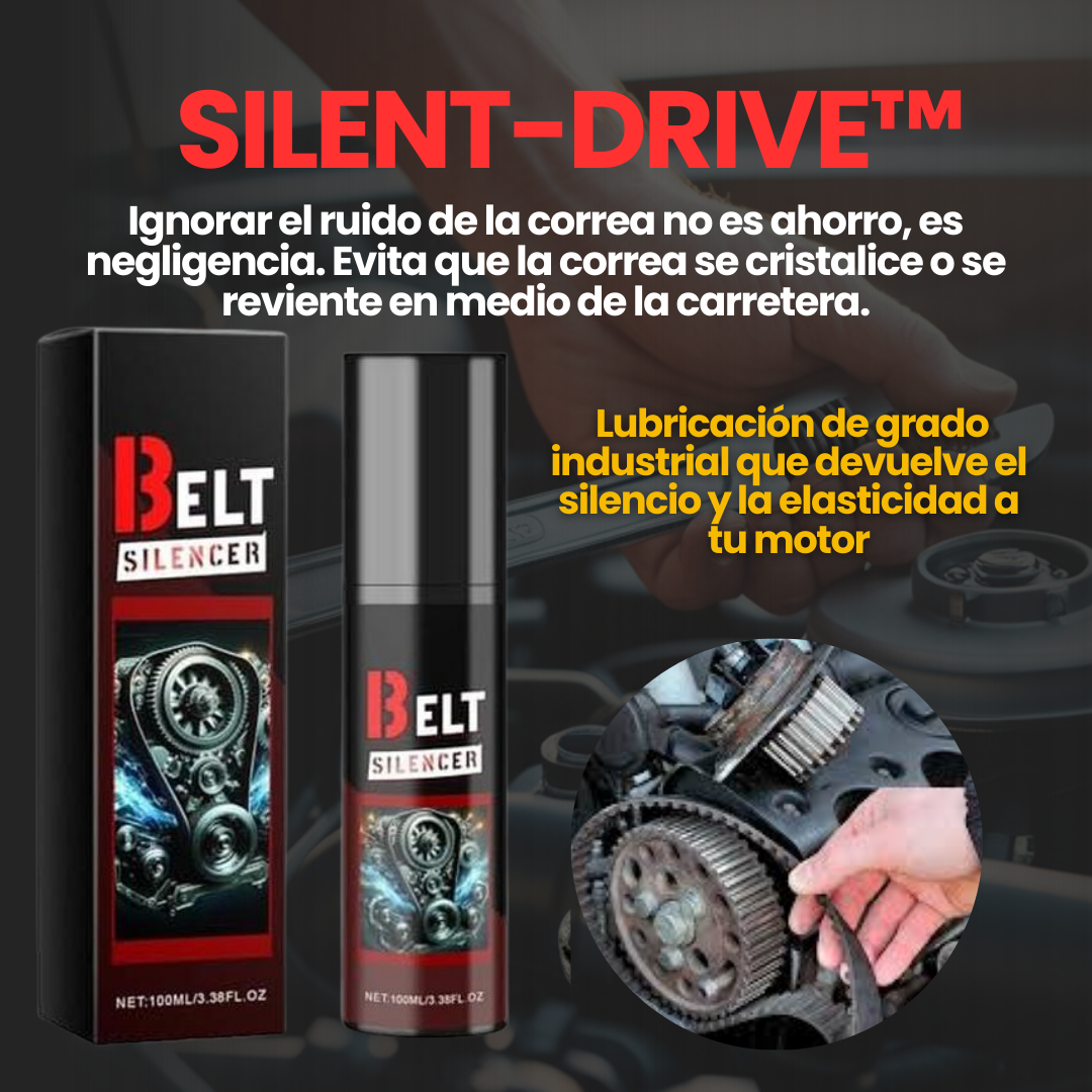 SILENT-DRIVE: Elimina el Chirrido de la Correa en 30 Segundos y Evita Reparaciones de Millones.