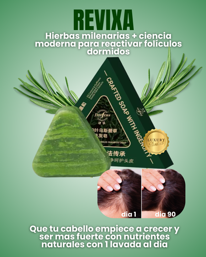 REVIXA – Detiene la caída y reactiva el crecimiento capilar con hierbas 🍃