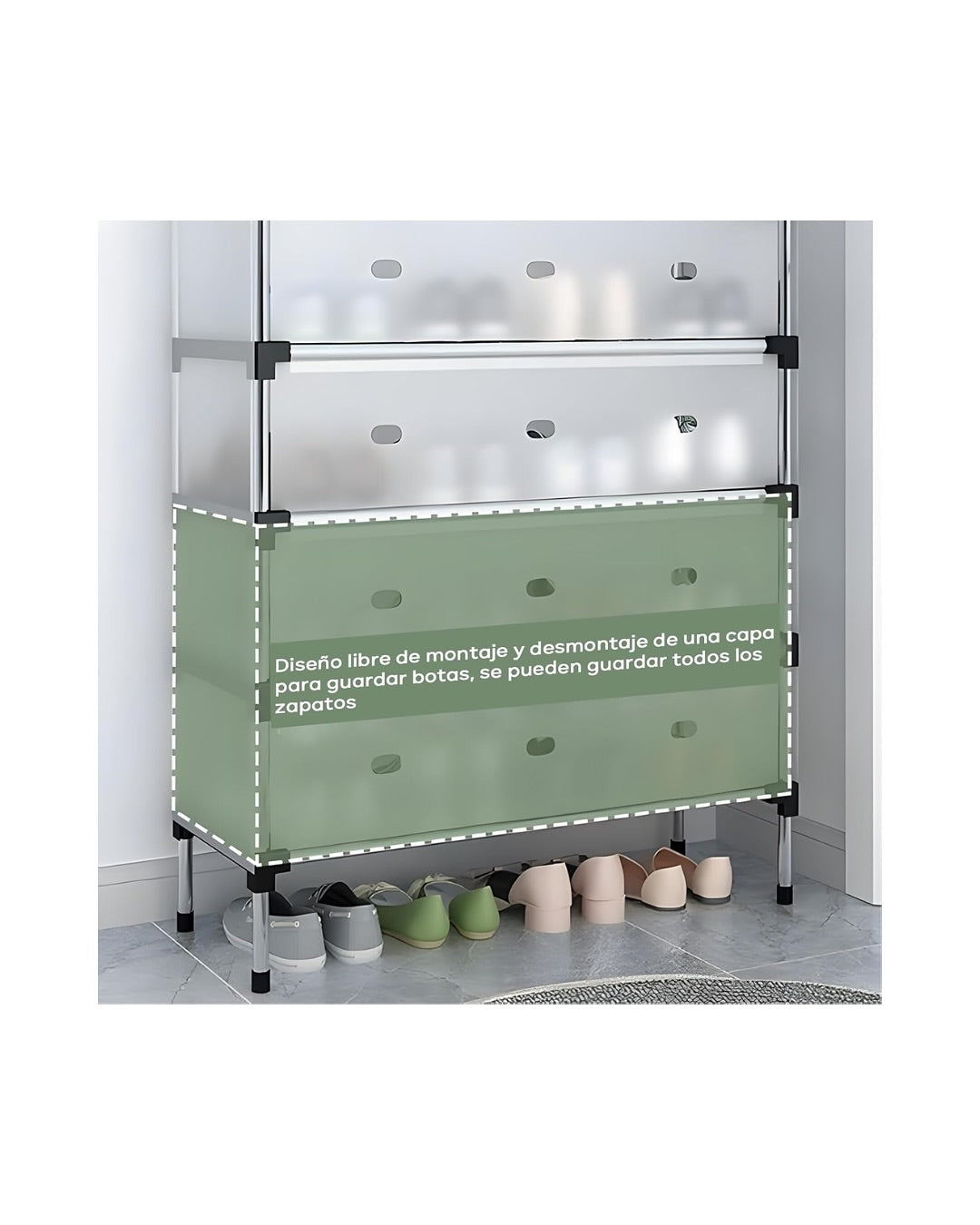 Zapatero antipolvo con cubierta - Últimas unidades