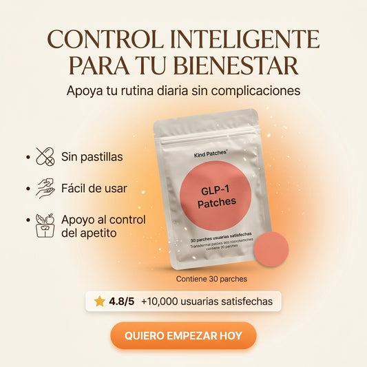 Parches GLP-1 Kind – Apoyo Inteligente para Control de Peso y Bienestar Diario
