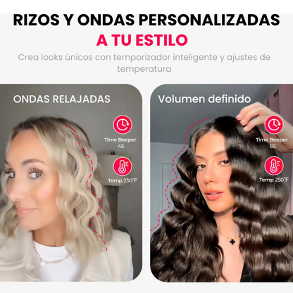 LUMI WAVES™: Ondas de sirena en 5 minutos sin dañar tu cabello 🌸