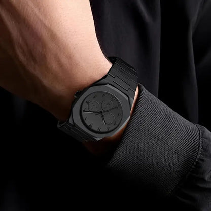 Reloj Phantom Lux™ -Diseño oscuro, imponente y minimalista
