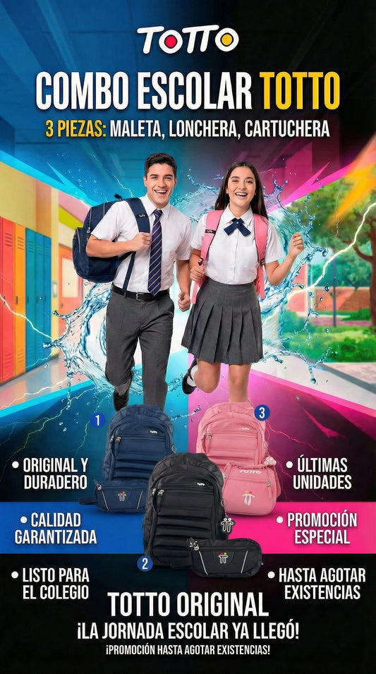 Combo estudiantil totto