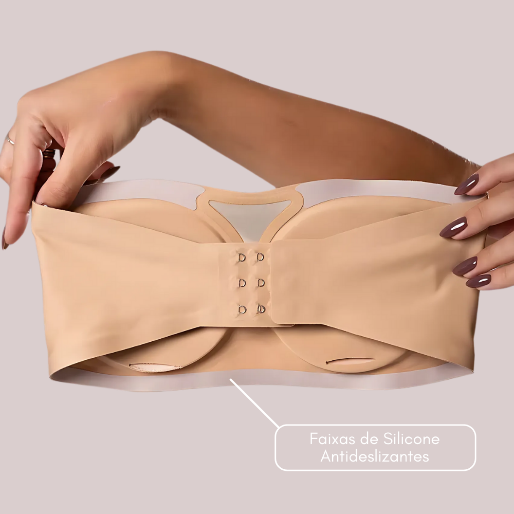 Brasier Stay-divine®️ Antideslizante sin tirantes sin costuras